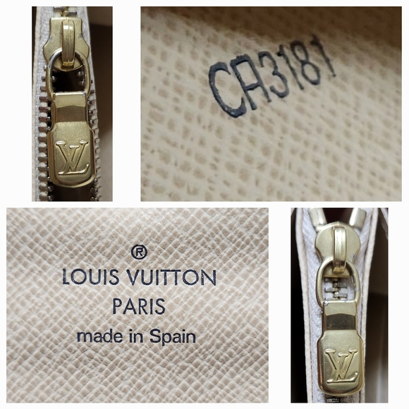 LOUIS VUITTON Damier Azur Sarah Long Wallet CA3181 - Picture 15 of 15